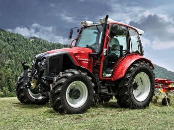 Současná generace traktoru Lindner Geotrac.